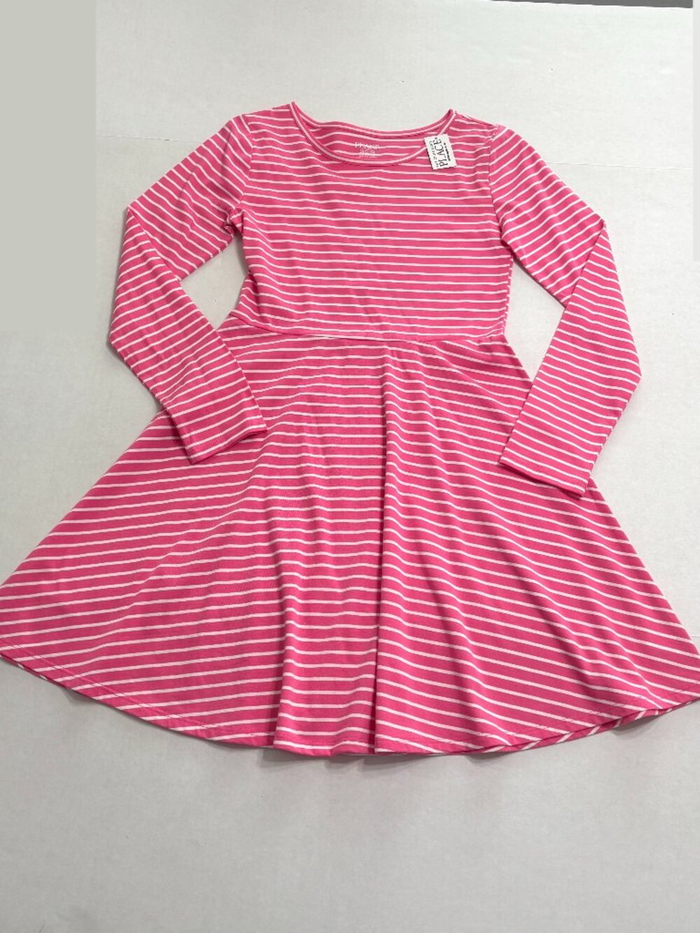 NWT Children's Place Youth Pink Striped Dress